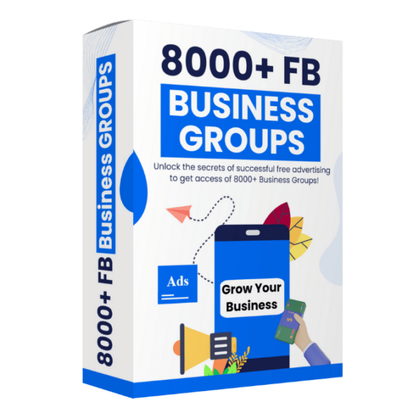 8000+ Facebook Business Groups